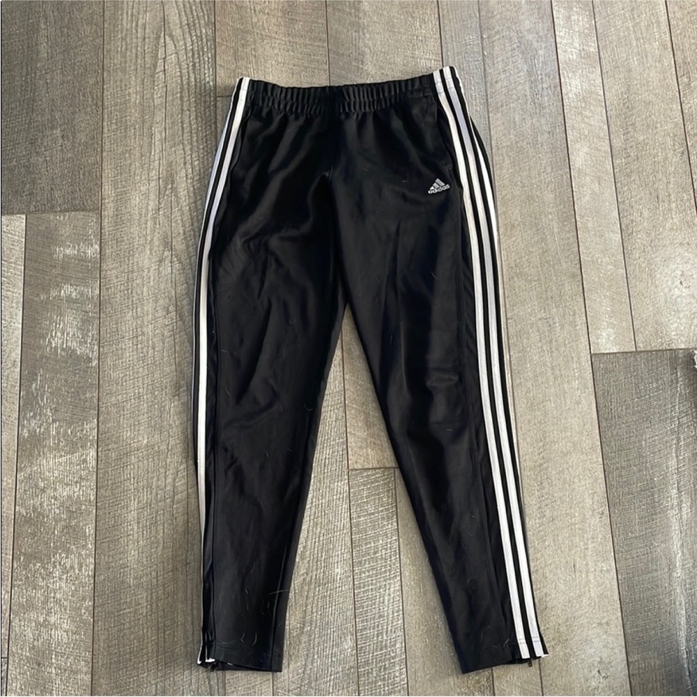 Adidas Size Medium Black Athletic Sweatpants. - Picture 6 of 6